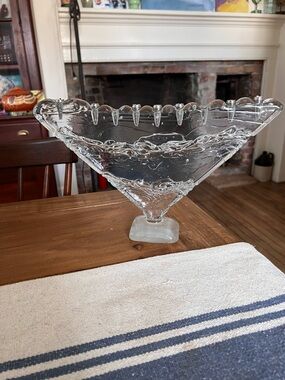 Vintage 1999 Glasslight Art Glass Menorah ?Joel And Candace Bless Signed